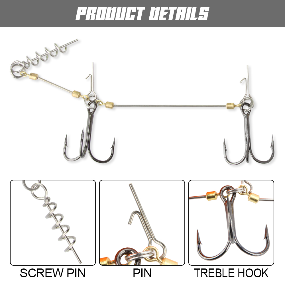Spinpoler Pike Stinger Rig Hoo - Fishing Lure Jerkbait review and price