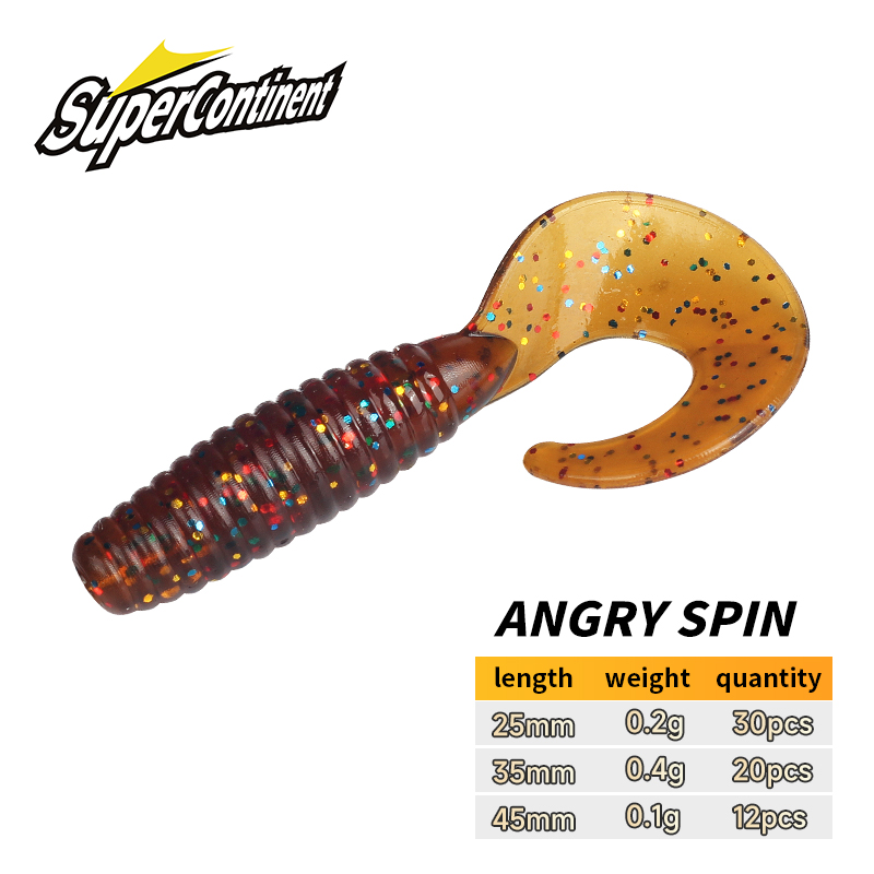 Supercontinent Soft Bait angry - Fishing Lure Soft Plastic review and price