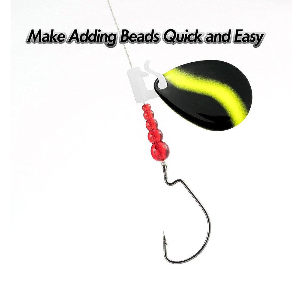 50PCS Stacked Fishing Beads Tr - Fishing Lure Spinner review and price