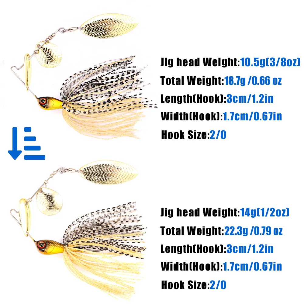 B&U Metal Blade Fishing Lure S - Fishing Lure Blade Bait review and price