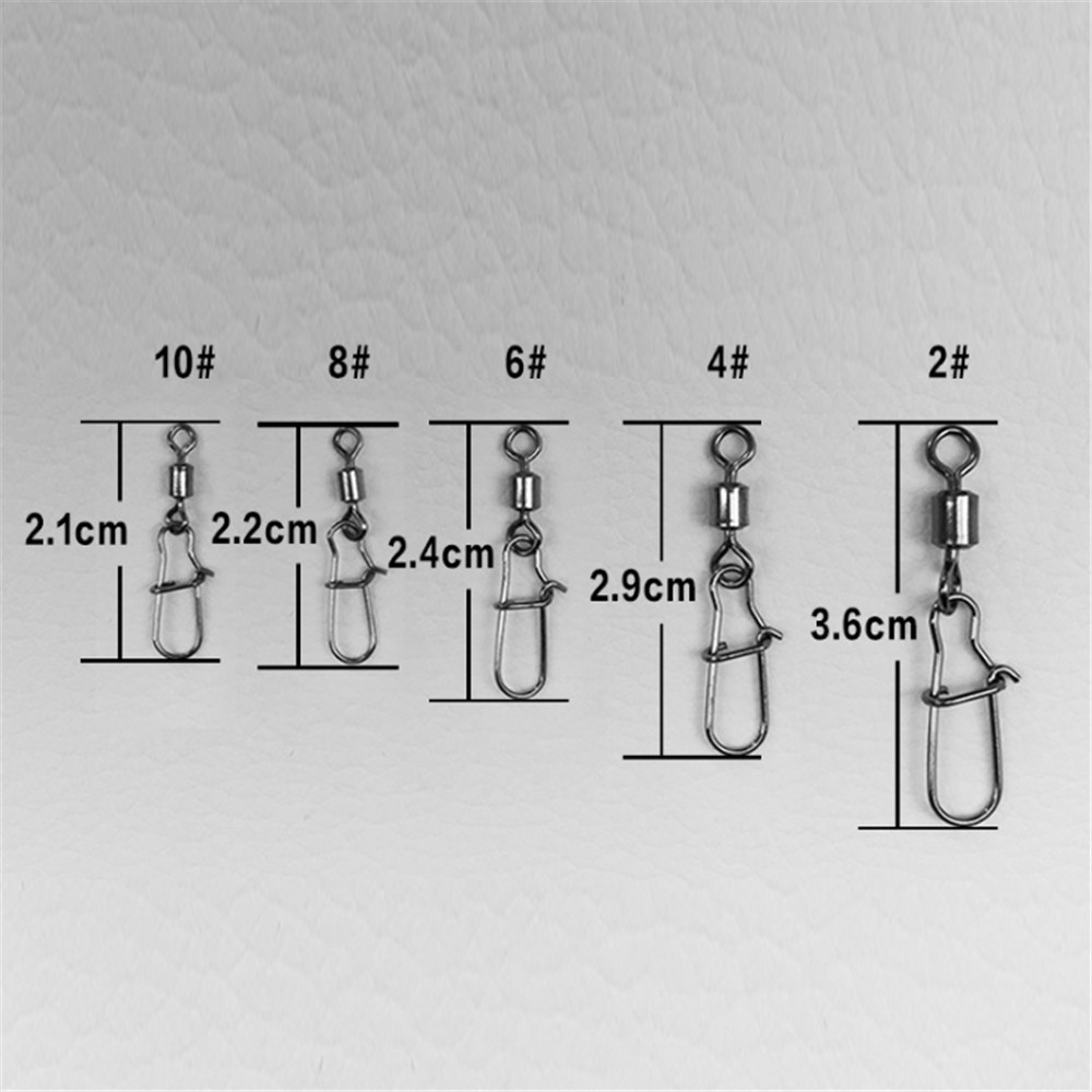 FISHINAPOT 30pcs/lot 2#-10# St - Fishing Lure Spinnerbait review and price