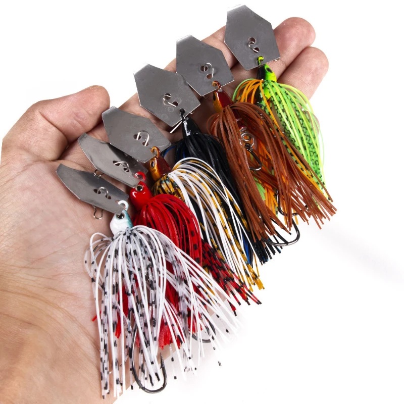 6 Pcs/Set Chatterbait Fishing  - Fishing Lure Swimbait review and price