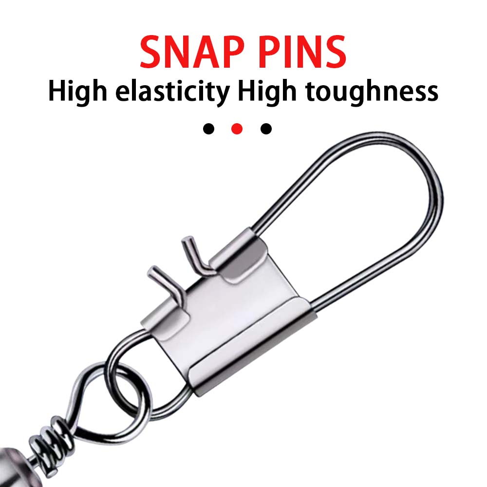 JSFUN 50Pcs Fishing Connector  - Fishing Lure Accessories review and price