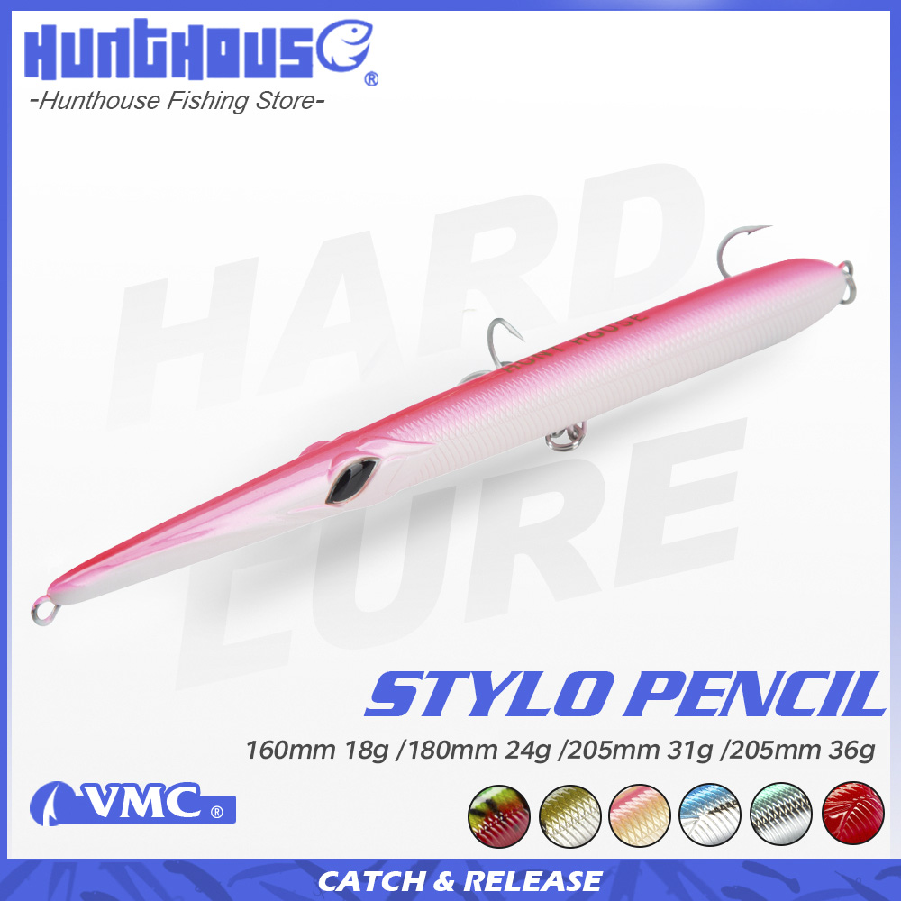 Hunthouse Stylo 160/180/205mm  - Fishing Lure Topwater review and price