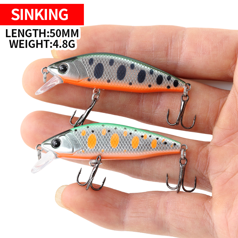 5cm4.8g Sinking Minnow Fishing - Fishing Lure Jerkbait review and price