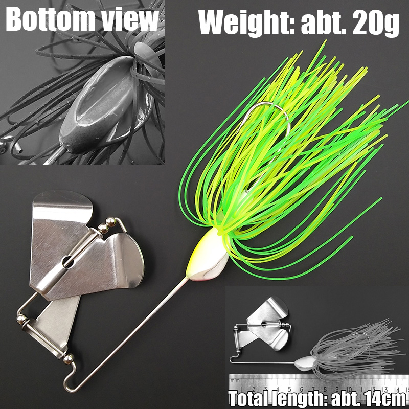 wusanban Lunker Spinner Baits  - Fishing Lure Blade Bait review and price